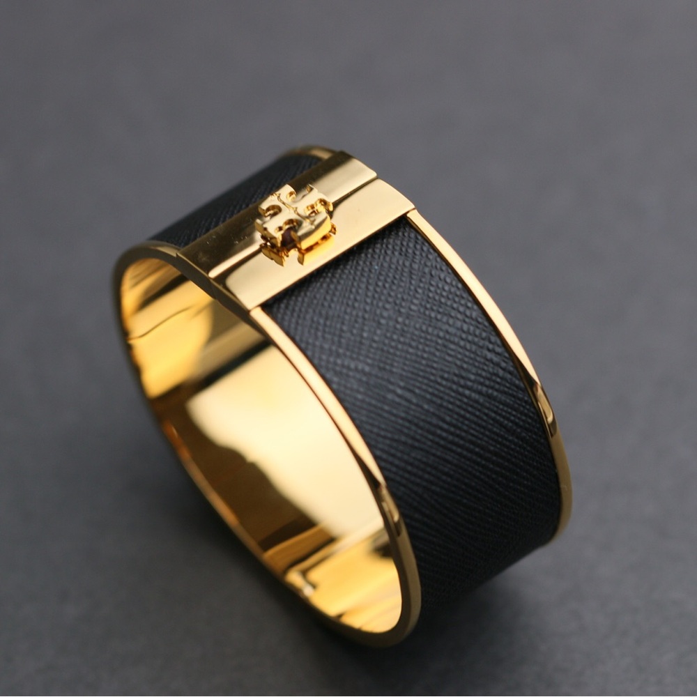 Tory Burch Skinny Inlay Cuff Bracelet